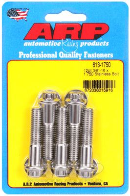 ARP fasteners 5-Pack Bolt Kit, 12-Point Head S/S AR613-1750