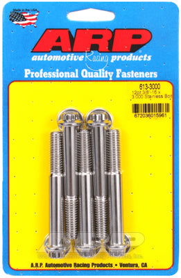 ARP fasteners 5-Pack Bolt Kit, 12-Point Head S/S AR613-3000