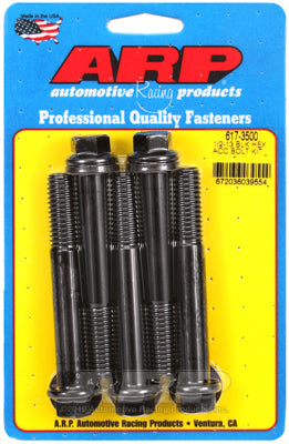 ARP fasteners 5-Pack Bolt Kit, Hex Head Black Oxide AR617-3500