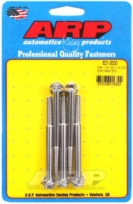 ARP fasteners 5-Pack Bolt Kit, Hex Head S/S AR621-3000