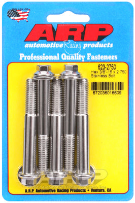 ARP fasteners 5-Pack Bolt Kit, Hex Head S/S AR623-2750