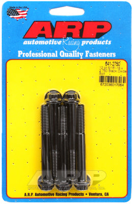 ARP fasteners 5-Pack Bolt Kit, 12-Point Head Black Oxide AR641-2750