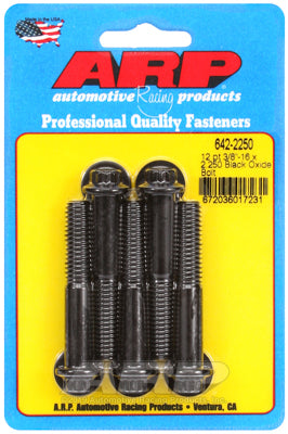 ARP fasteners 5-Pack Bolt Kit, 12-Point Head Black Oxide AR642-2250