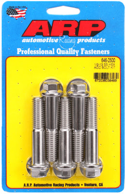 SS HEX BOLTS 1/2" UNC x 2.50" ARP fasteners