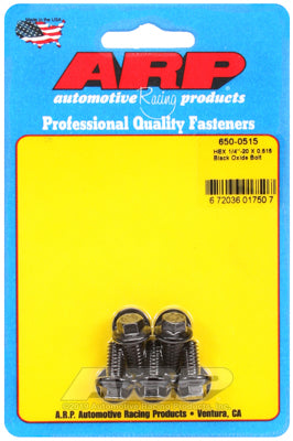 ARP fasteners 5-Pack Bolt Kit, Hex Head Black Oxide AR650-0515