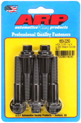 ARP fasteners 5-Pack Bolt Kit, Hex Head Black Oxide AR653-2250