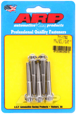 ARP fasteners 5-Pack Bolt Kit, 12-Point Head S/S AR711-1750