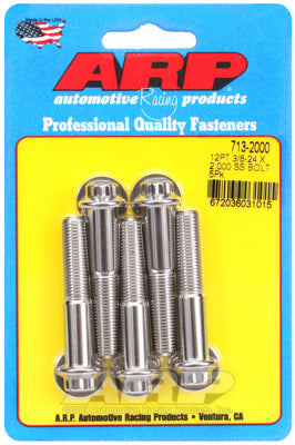 ARP fasteners 5-Pack Bolt Kit, 12-Point Head S/S AR713-2000