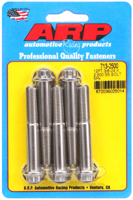 ARP fasteners 5-Pack Bolt Kit, 12-Point Head S/S AR713-2500