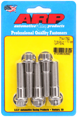 ARP fasteners 5-Pack Bolt Kit, 12-Point Head S/S AR714-1750