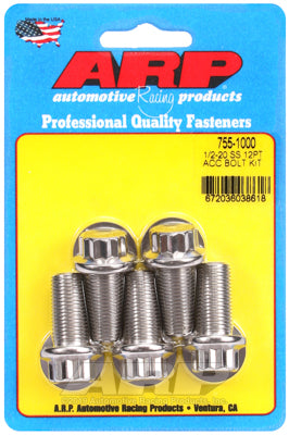 ARP fasteners 5-Pack Bolt Kit, 12-Point Head S/S AR755-1000