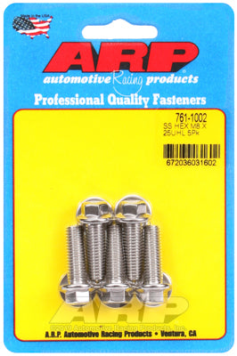 ARP fasteners 5-Pack Bolt Kit, Hex Head S/S AR761-1002