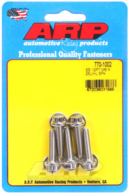 ARP fasteners 5-Pack Bolt Kit, 12-Point Head S/S AR770-1002