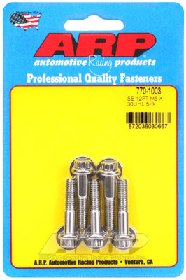 ARP fasteners 5-Pack Bolt Kit, 12-Point Head S/S AR770-1003