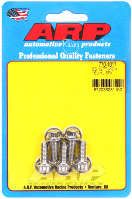 ARP fasteners 5-Pack Bolt Kit, 12-Point Head S/S AR770-1017