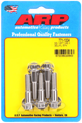 ARP fasteners 5-Pack Bolt Kit, 12-Point Head S/S AR771-1004