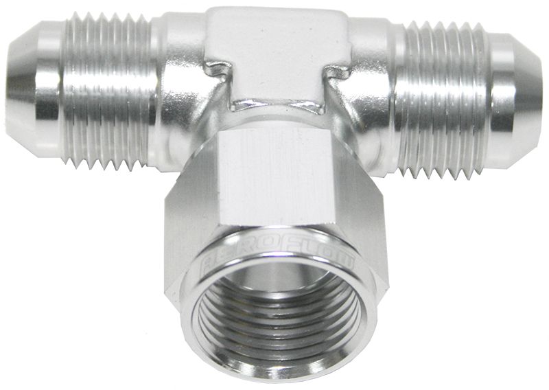 Aeroflow AN Tee Female Swivel On Side -8AN AF144-08S