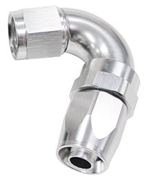 Aeroflow 150 Series Taper One-Piece Full Flow Swivel 120° Hose End -4AN AF154-04S