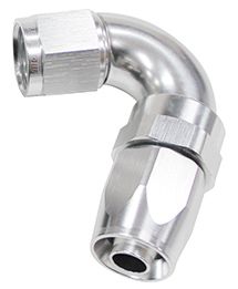 Aeroflow 150 Series Taper One-Piece Full Flow Swivel 120° Hose End -6AN AF154-06S
