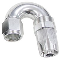 Aeroflow 150 Series Taper One-Piece Full Flow Swivel 180° Hose End -4AN AF159-04S