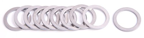 Aeroflow BSPP Aluminium Washers suit 1/8" Thread, 10mm (3/8") I.D, 16mm (5/8") O.D AF172-