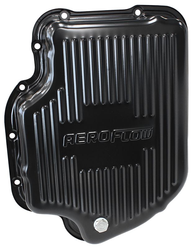 Aeroflow Black Transmission Pan AF1826-3001