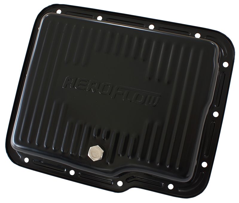 Aeroflow Black Transmission Pan AF1826-3002