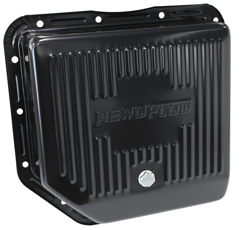 Aeroflow Black Transmission Pan AF1826-3003