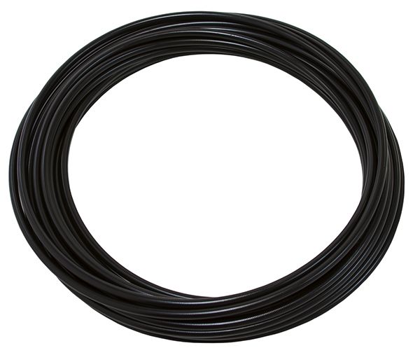 Aeroflow 200 Series PTFE (Teflon®) Black Stainless Steel Coated Braided Hose -3AN AF200-0