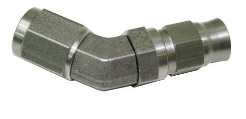 Aeroflow 45° Stainless Steel Hose End -3AN AF202-03