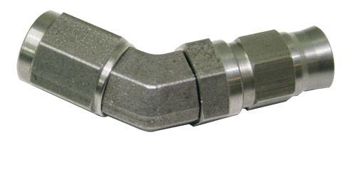 Aeroflow 45° Stainless Steel Hose End -4AN AF202-04