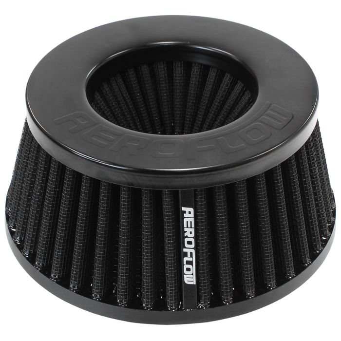 Universal 3" (76mm) Steel Top Inverted Tapered Pod Filter with Black End