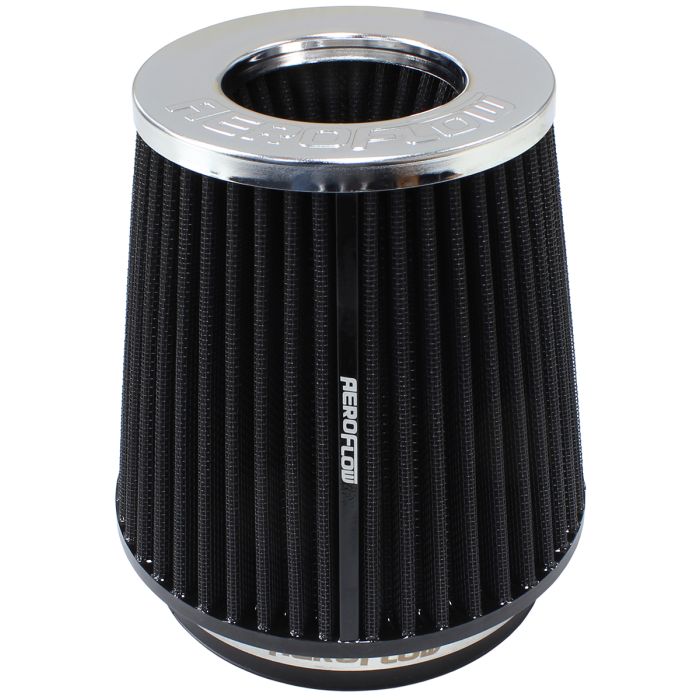 Universal 5" (127mm) Steel Top Inverted Tapered Pod Filter with Chrome End