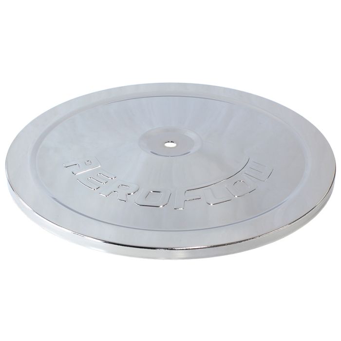 Air cleaner Top Plate Only
Suit 9" O.D Filter, Steel Chrome Finish