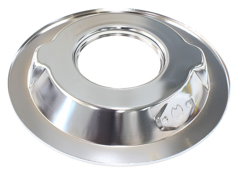 14"" Air Cleaner Base Only
Chrome, Recessed Base 1-1/8" (28mm) Suit 5-1/8" Neck