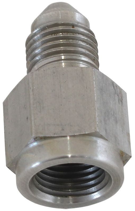 Aeroflow Straight Female NPT to Male AN Adapter 1/8" to -3AN AF370-03SS