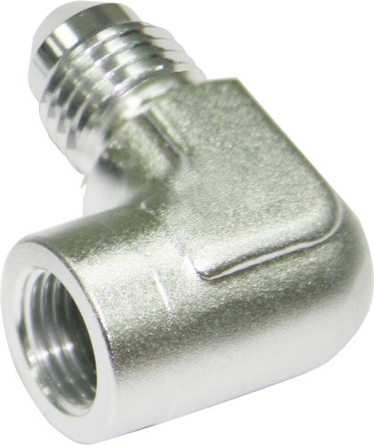 Aeroflow 90° Female NPT to Male AN Adapter 1/8" to -4AN AF373-04S