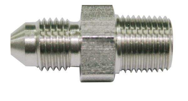 Aeroflow Stainless Steel BSP Male to AN Fitting AF384-04-03