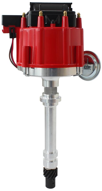 Aeroflow XPRO Chevrolet HEI Distributor with Coil in Cap, Machined Aluminium Body with Re
