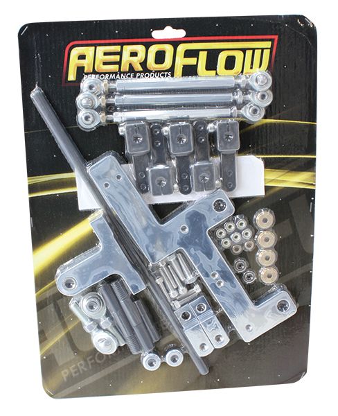 Aeroflow 4150 Series Dual Carburettor Blower Linkage Kit AF42-1070