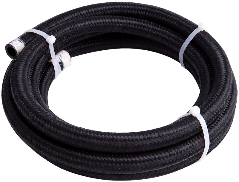 Aeroflow 450 Series Black Braided Light Weight Hose -4AN AF450-04-2M