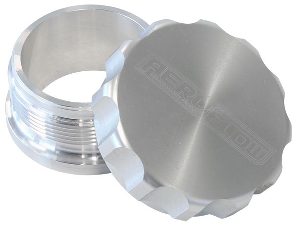 Aeroflow 1" Billet Aluminium Weld-On Filler with Silver Cap AF460-16S