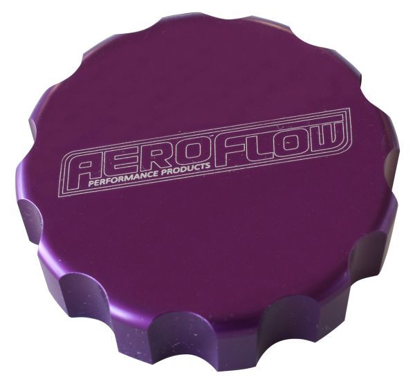 Aeroflow Billet Radiator Cap Cover AF463-0032PUR