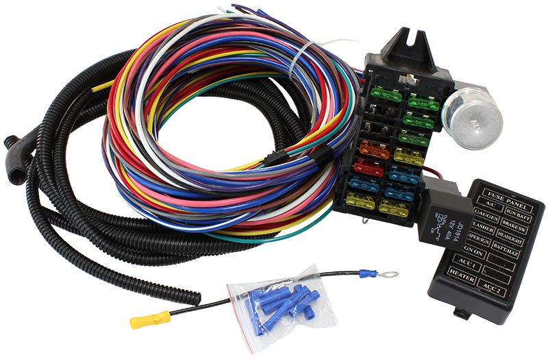 Aeroflow Complete Universal 12 Circuit Wiring Harness Kit AF49-1501