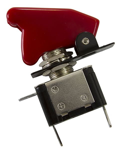 Aeroflow Red Covered LED Rocket / Missile Switch AF49-5050