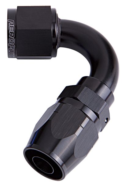 Aeroflow 500 Series Cutter Swivel 120° Hose End -4AN AF504-04BLK