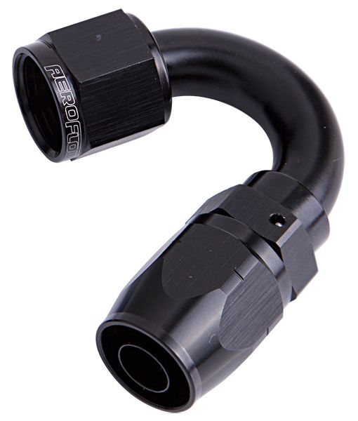 Aeroflow 500 Series Cutter Swivel 150° Hose End -10AN AF505-10BLK