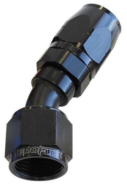 Aeroflow 500 Series Cutter Swivel 30° Hose End -4AN AF507-04BLK