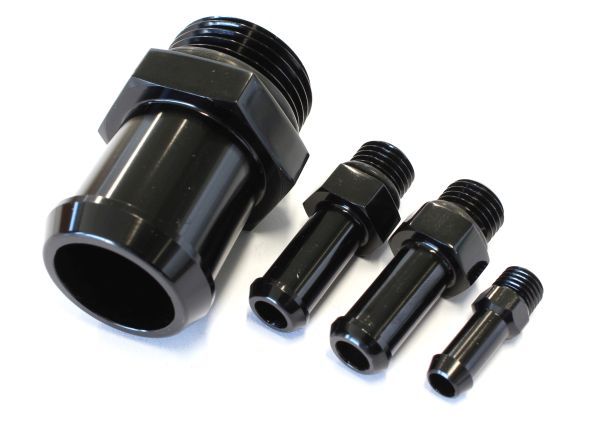 Aeroflow Replacement Fittings for Ford BA/BF Radiator Overflow Tanks AF59-1022BLK