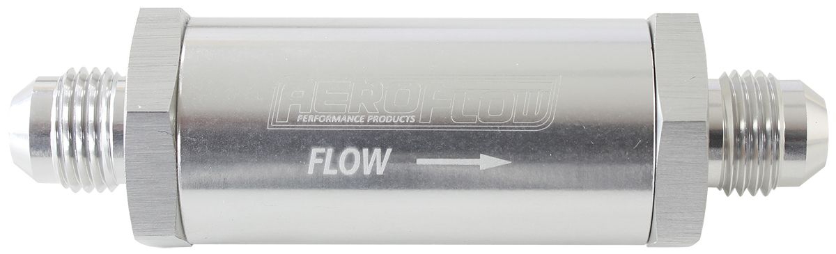 Aeroflow -6AN Turbo Inline Oil Filter 30 Micron AF607-06S